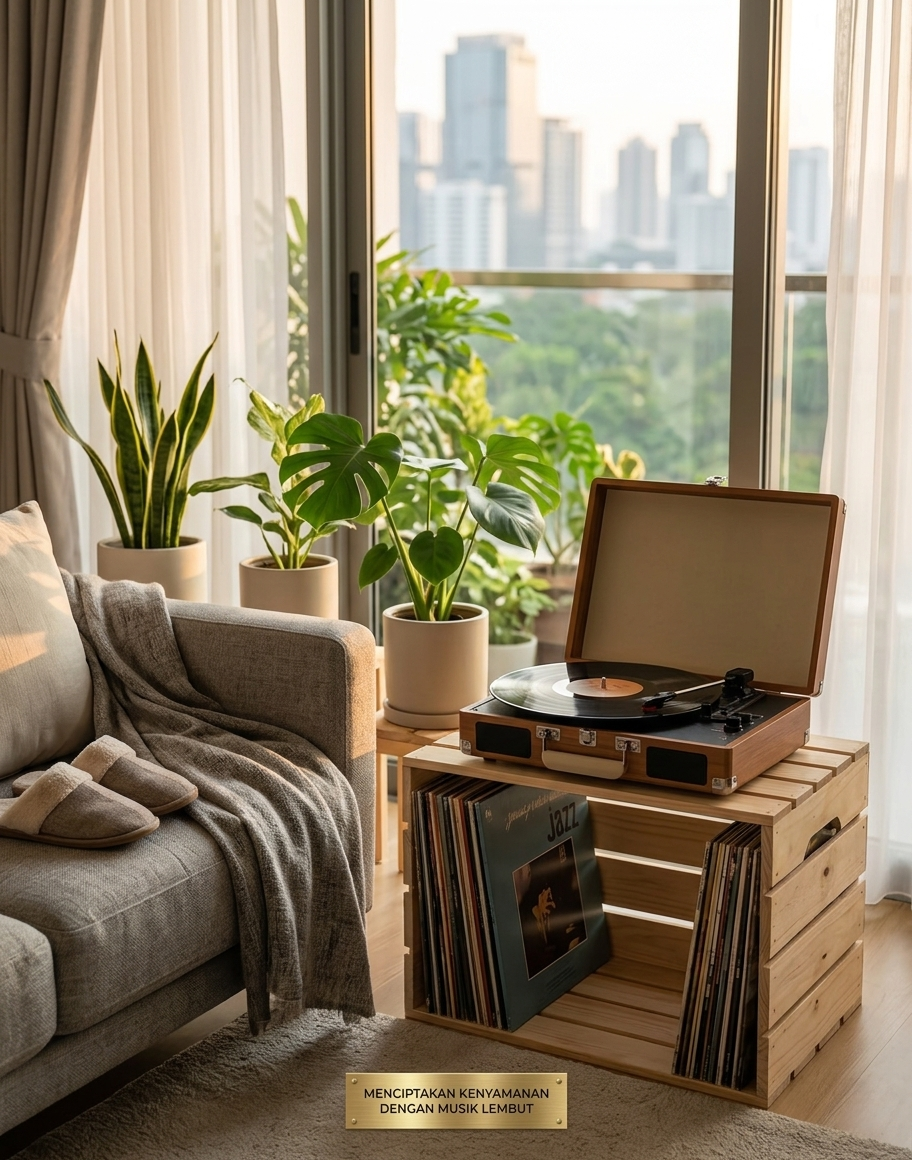 Menciptakan Atmosfer Rumah yang Nyaman dengan Latar Musik Lembut